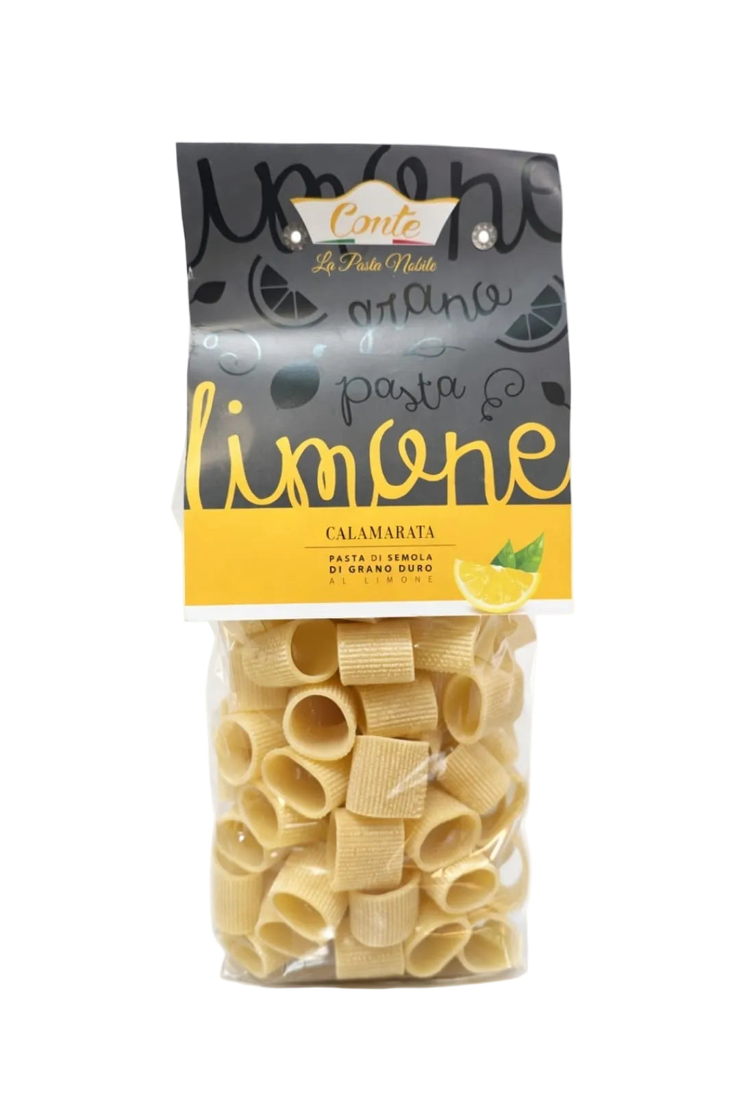 Pastificio Conte Artisanal Calamarata al Limone Pasta 100% Durum Wheat - 500gr