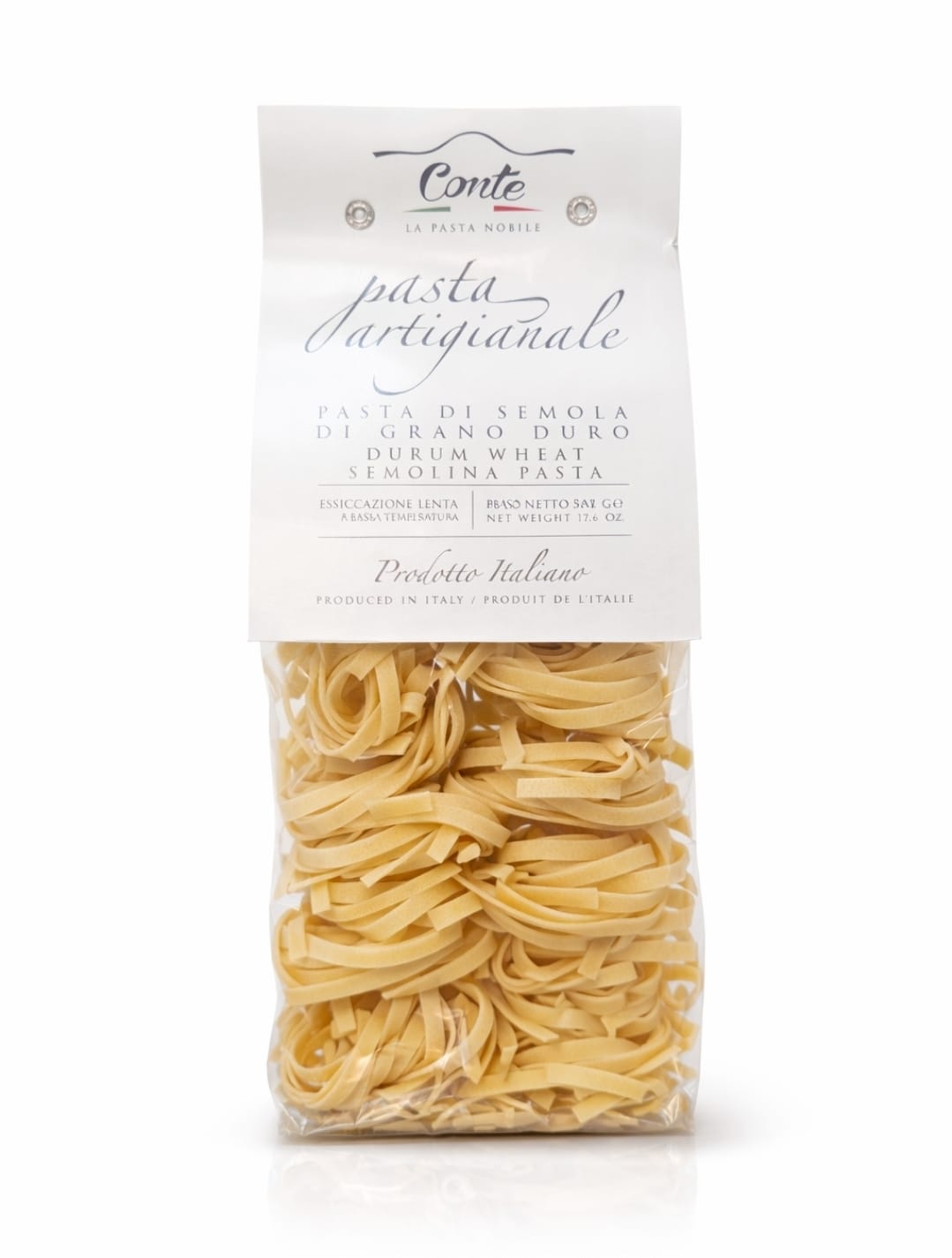 Conte Pasta Artigianale – Tagliatelle di Grano Duro (500 g)