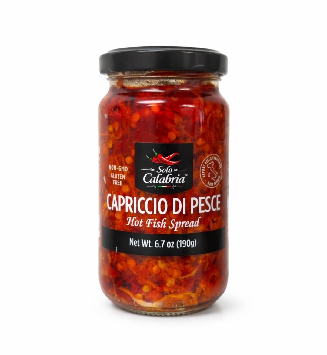 Solo Calabria Capriccio di Pesce – Hot Fish Spread (190g)