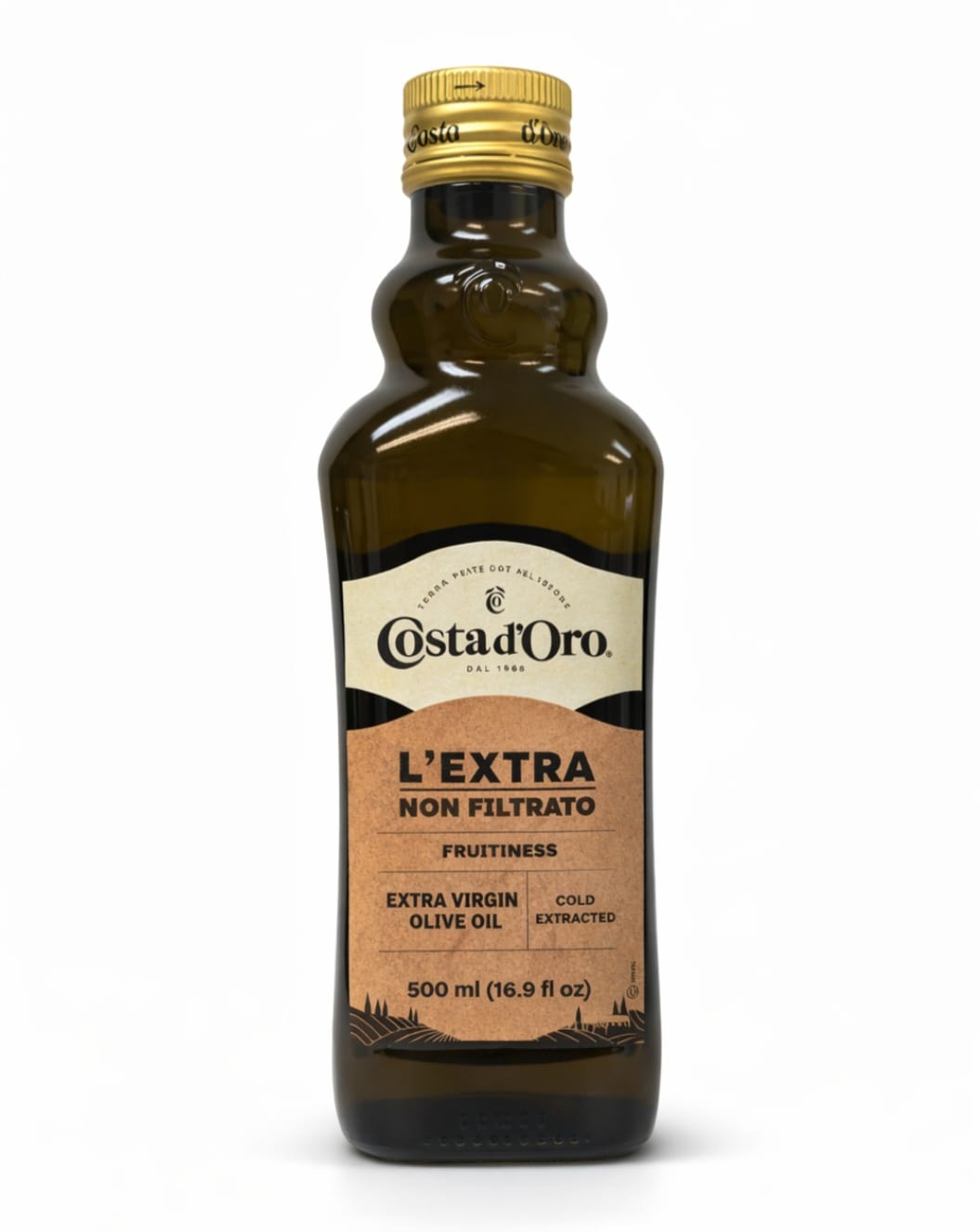 Costa d'Oro Il Extra Unfiltered Extra Virgin Olive oil 16.9 oz