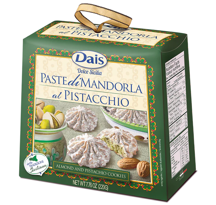 Dais Almond Pistacchio Cookies 7.76 oz