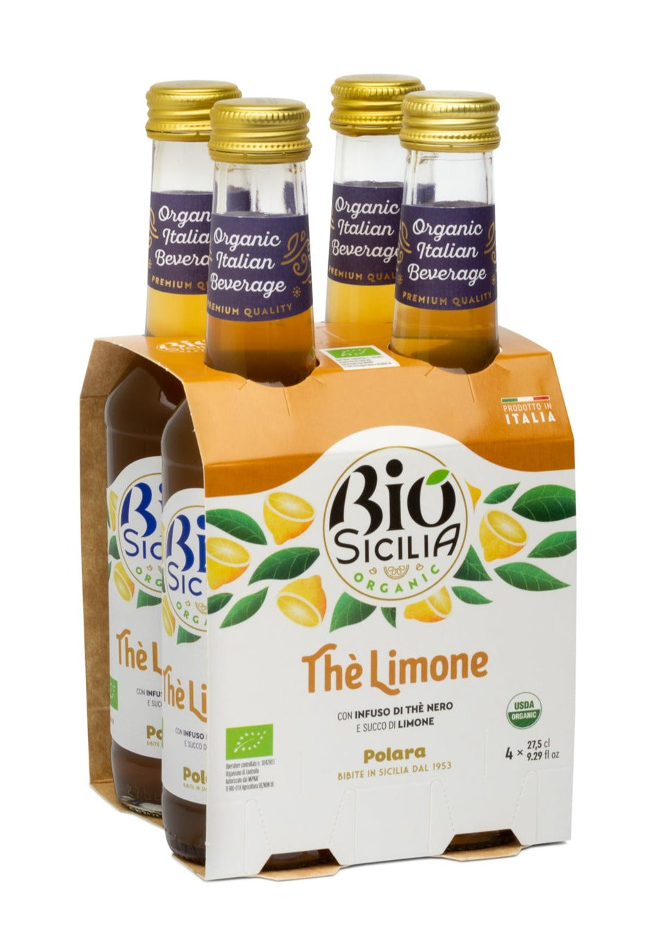 Organic Lemon Tea Glass Bio Sicilia 4/275ml