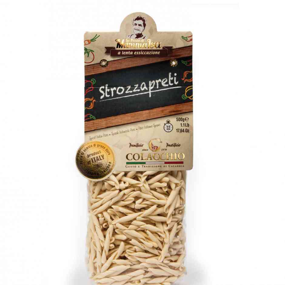 Colacchio Mamma Isa Strozzapreti Pasta, 17.64 oz / 500g