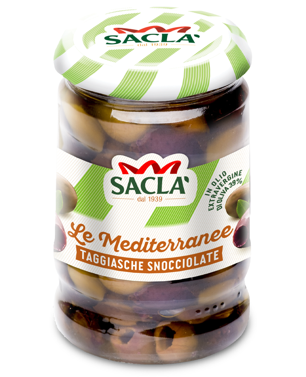 Sacla Pitted Taggiasca Olives 6.35 oz