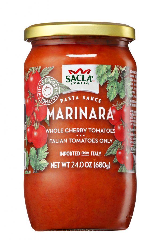 Sacla Whole Cherry Tomatoes Marinara Sauce, 24 oz