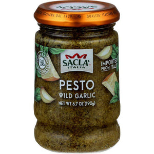 Sacla Wild Garlic Pesto, 6.7 oz