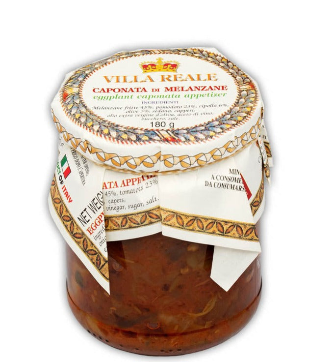 Villa Reale Egplant Caponata Appetizer 6.35oz