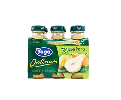 Yoga Optimum Italian Pear juices 6x125ml