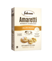 Falcone Soft Amaretti with Citrus, 5.9 oz (170 g)