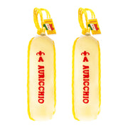 Auricchio Mini Salami Shaped Provolone Rope, 11 oz (2 Pack)