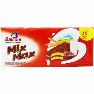 Balconi Mix Max Snack Cakes with Cocoa Cream Filling, 12.4 oz