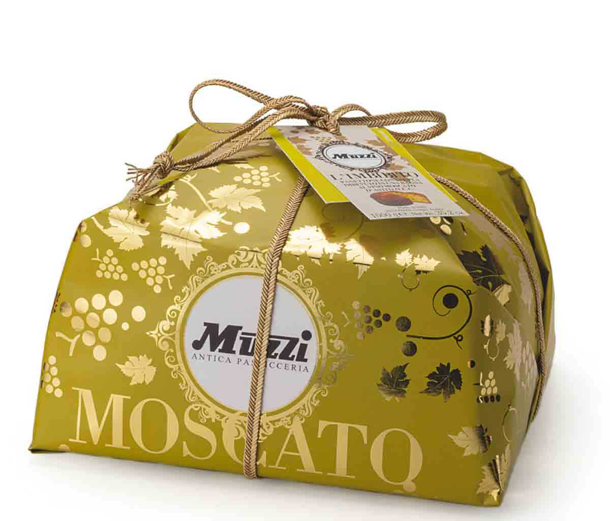 Muzzi Panettone Soaked in Moscato D'Asti DOCG Pico Macario 1Kg
