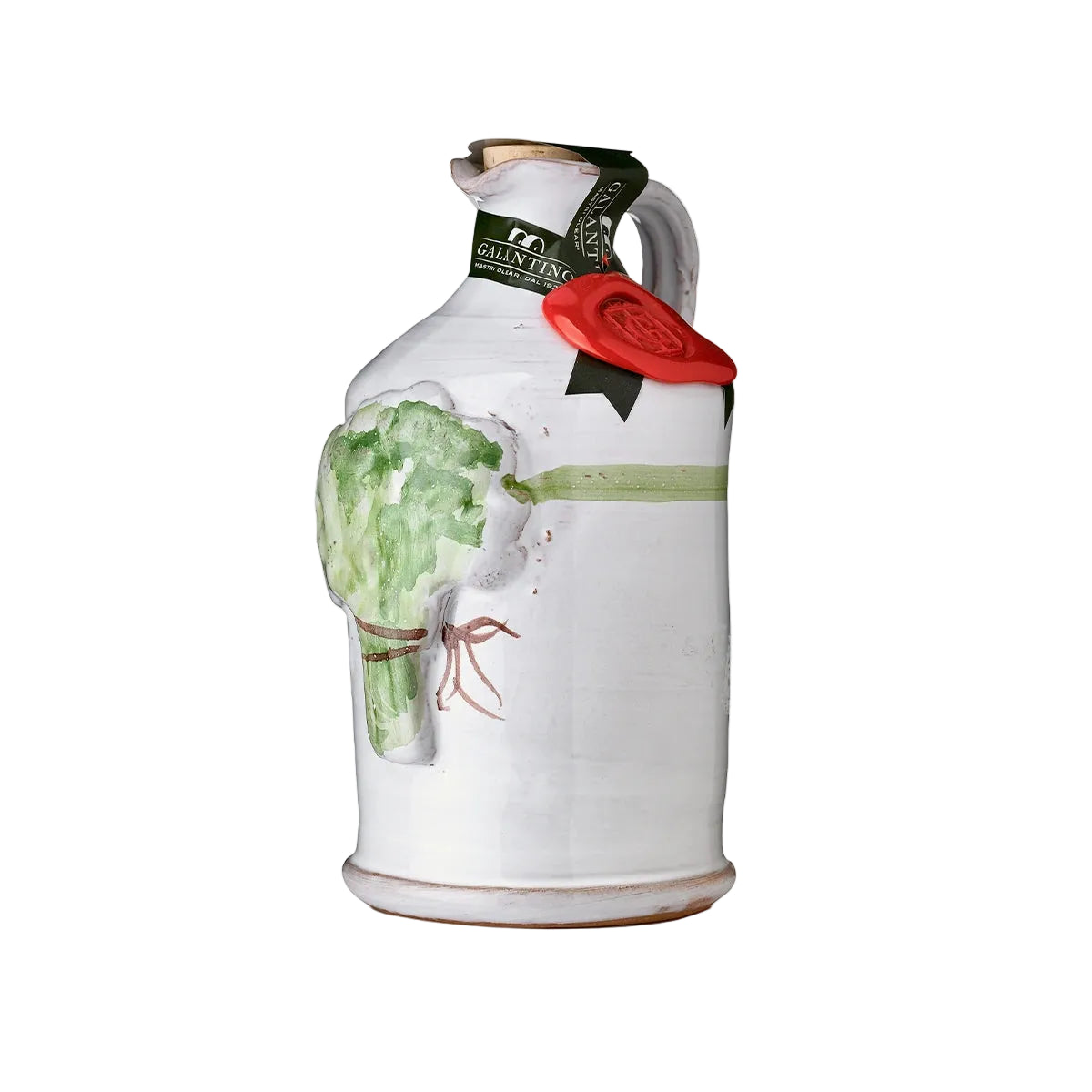 Galantino Extra Virgin Olive Oil Basil Ceramic Jar 250 ml