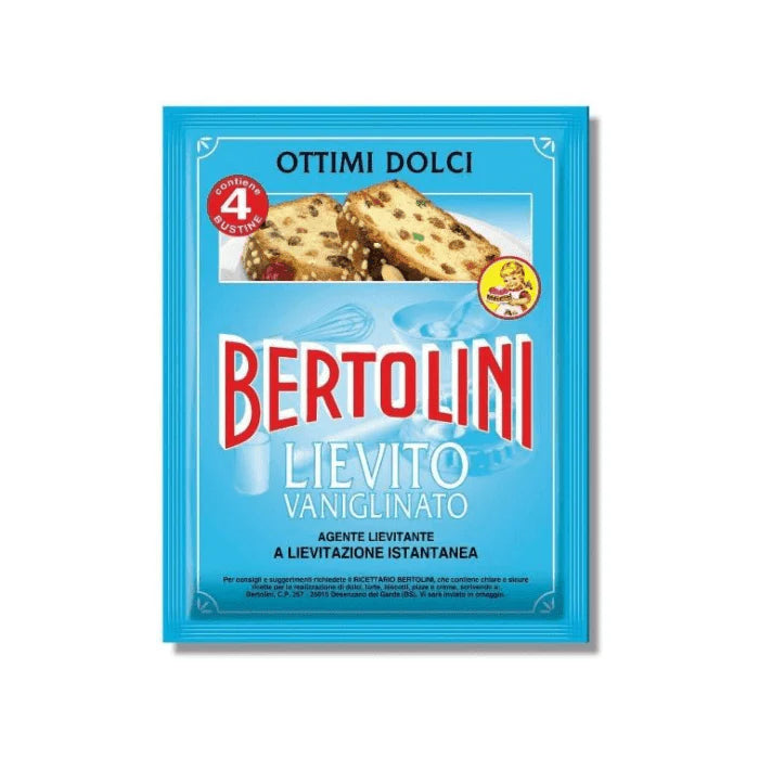 Bertolini Lievito Vanigliato Yeast, 64 g