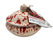 Casarecci di Calabria Calabrian Crushed Chili Pepper in a Hand Made Italian Majolica vase 2.1 oz