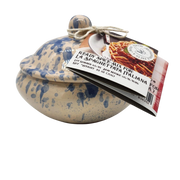 Casarecci di Calabria La Spaghettata Mix Spices in a Hand Made Italian Majolica vase 2.1 oz