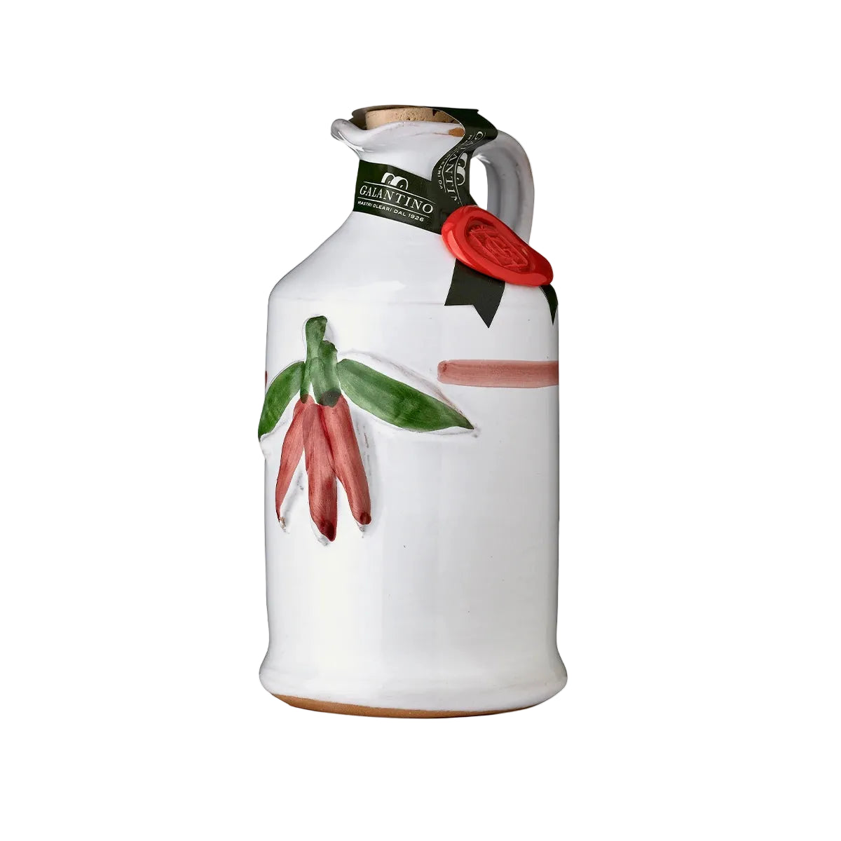 Galantino Extra Virgin Olive Oil Chili Pepper Ceramic Jar 250 ml