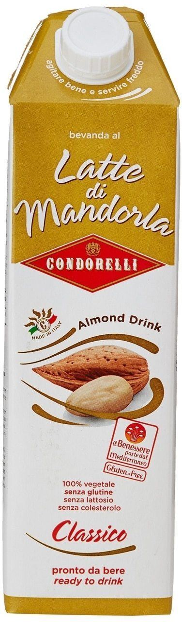 Condorelli Almond Milk 33.8oz – Italian Food Online
