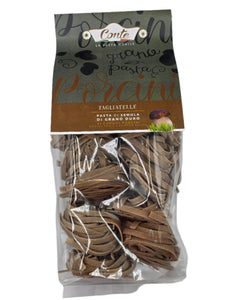Pastificio Conte Artisanal Tagliatelle with Porcini Mushrooms Pasta 100% Durum Wheat Pasta - 500gr