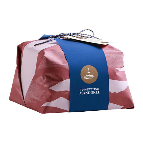 Fiasconaro Panettone Mandorle with Raisins and Almonds, 2.2 lb (1 kg)
