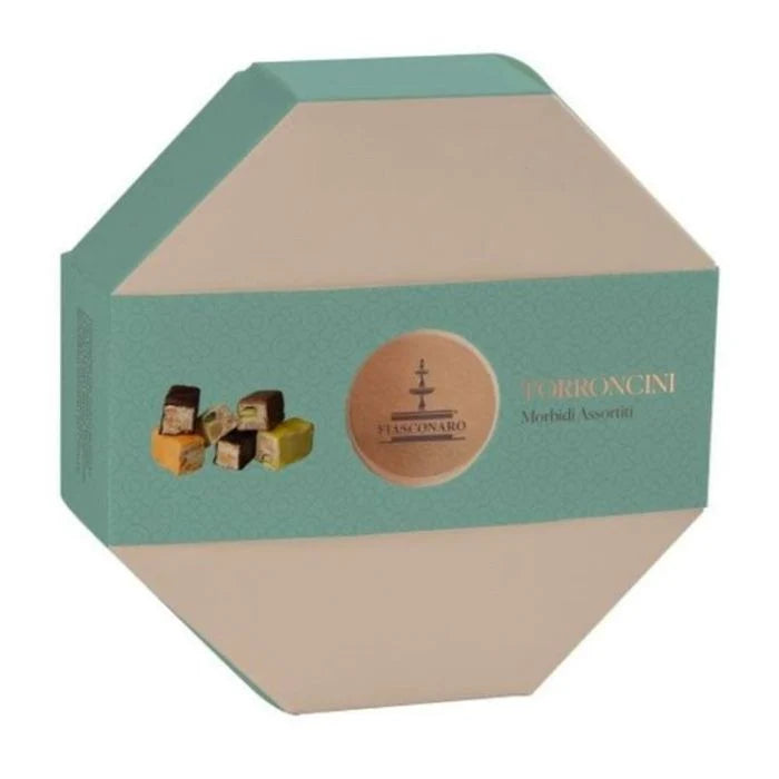 Fiasconaro Torroncini Assorted Sicilian Mini Nougat Bar 8.81 oz