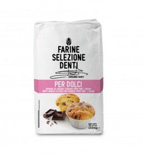 Molino Denti Flour Selection for Sweets & Cakes "- 2.2 lb.
