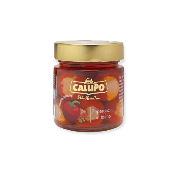 Callipo Stuffed Chilli Peppers With Tuna 225g