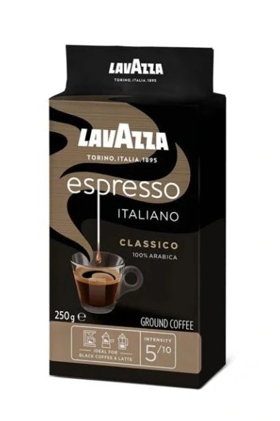 Lavazza Espresso CLASSICO Ground Coffee 100% Arabica 250g