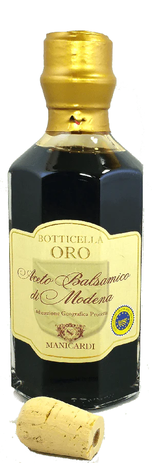 Manicardi Botticella Oro Balsamic Vinegar of Modena IGP, 8.45 oz (250 ml)