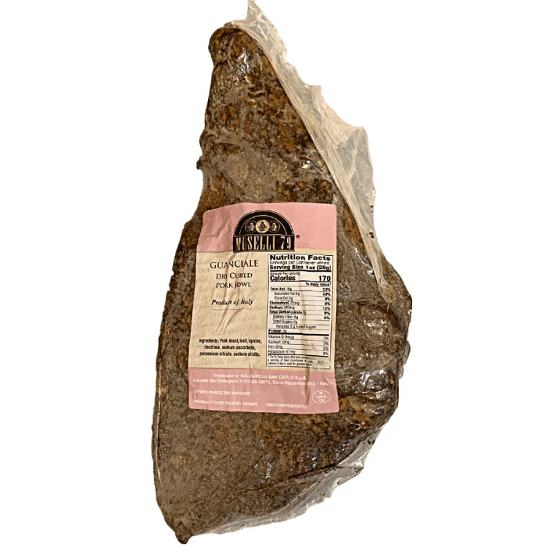 Muselli 79 Italian Guanciale, 3.5 Lbs