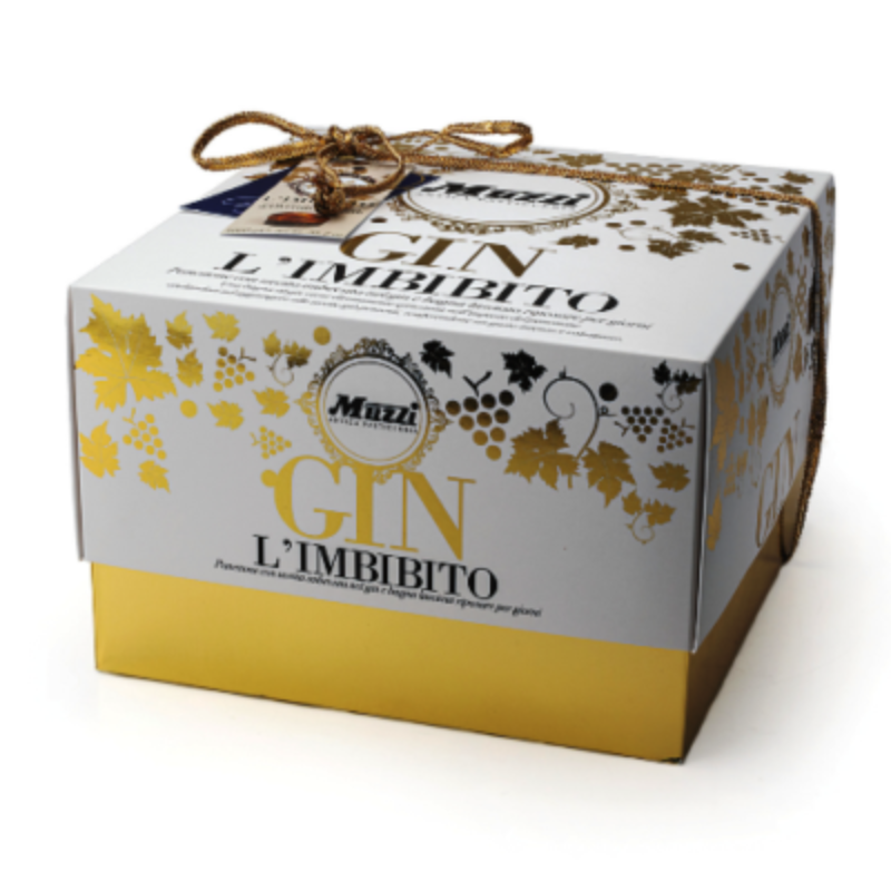 Muzzi Panettone Soaked in Gin 1Kg