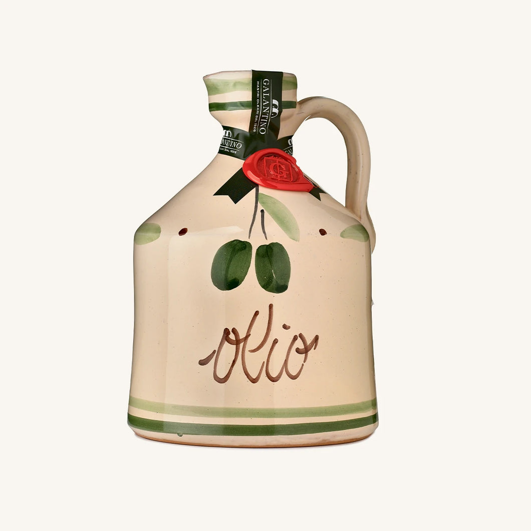Galantino Extra Virgin Olive Oil Classico Ceramic Jar 500 ml