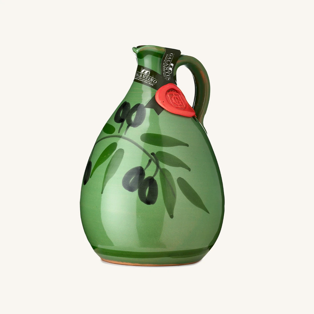 Galantino Extra Virgin Olive OilTony Ceramic Jar 500 ml
