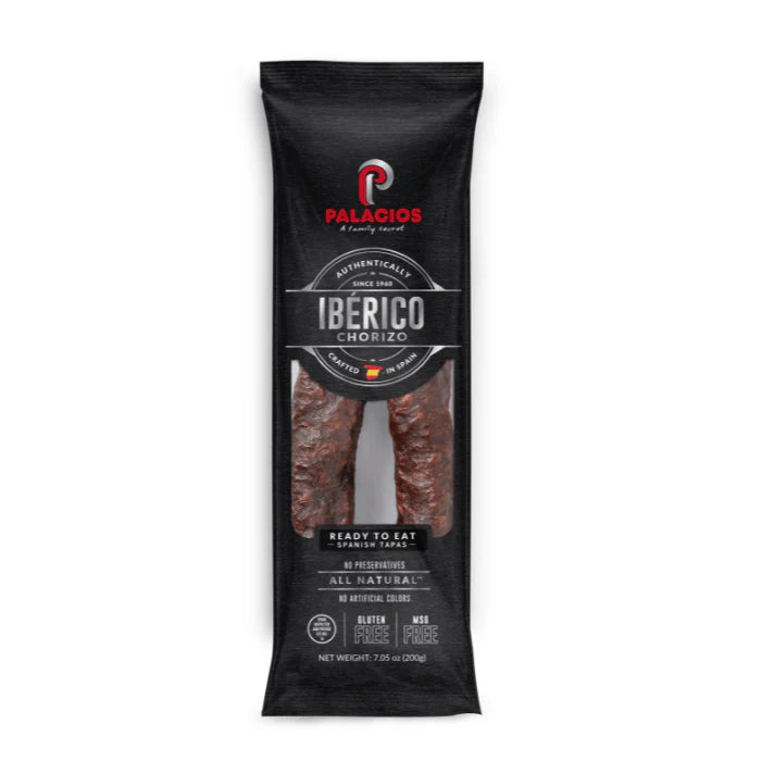 Palacios Iberico Chorizo, 7 oz [Refrigerate After Opening]