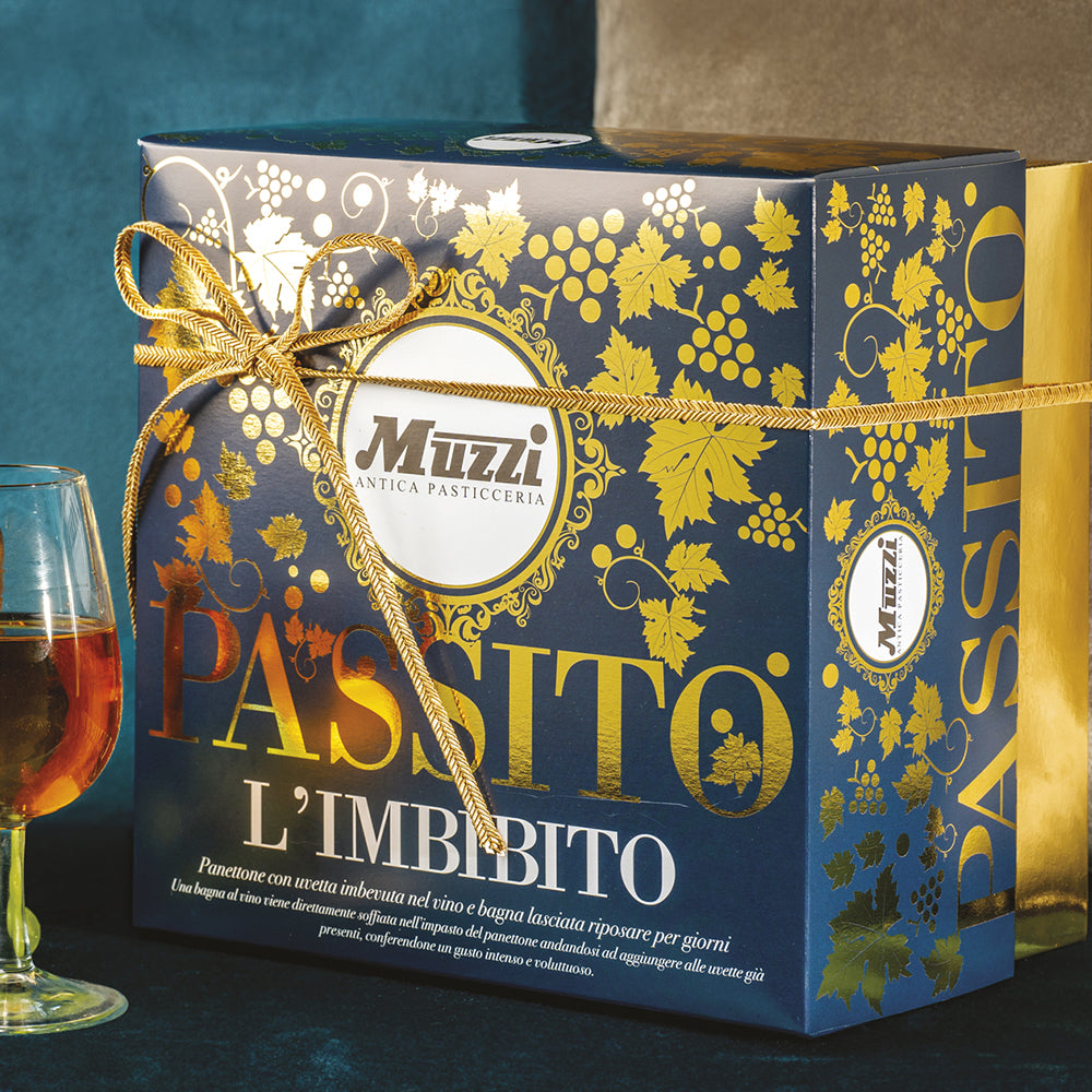 Muzzi Panettone Soaked in Passito di Pantelleria 1Kg