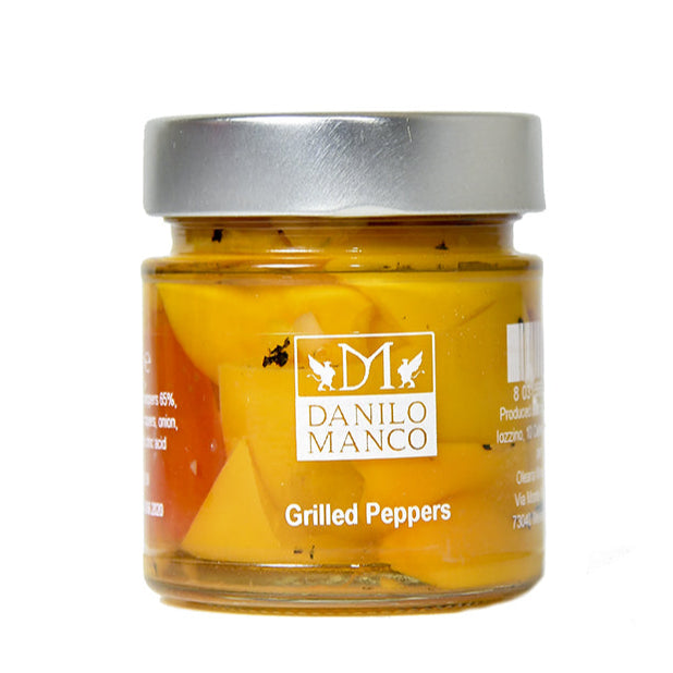 Danilo Manco Grilled Bell Pepper in Extra Virgin Olive Oil 220 gr