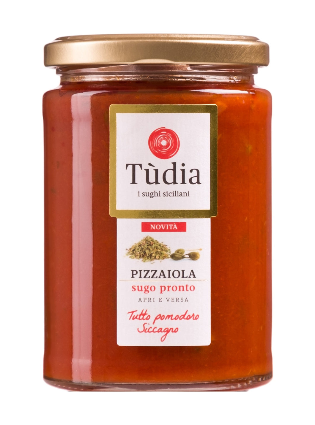 Tudia Pizzaiola Tomato Sauce - 19.75 OZ
