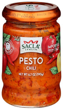 Load image into Gallery viewer, Sacla Chili Pesto, 6.7 oz
