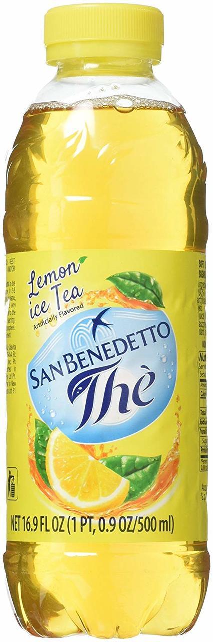 San Benedetto Iced Lemon Tea, 16.9 oz