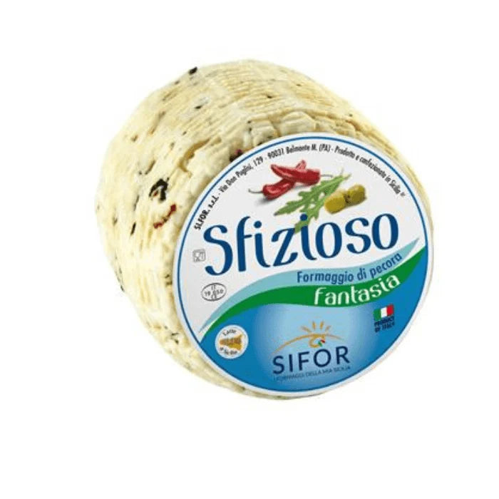Sifor Sfizioso Primo Sale Fantasia Cheese Wheel, 1 Lb