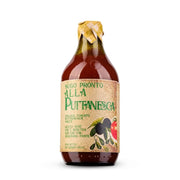 Ready Tomato Puttanesca Sauce with Olives, Capers, and Anchovies, By Casarecci Di Calabria 360gr