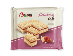 Balconi Strawberry Cake - (400gr)