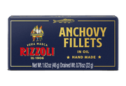 Rizzoli Anchovy Fillets in Oil – Hand-Made (46g)