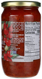 Sacla Whole Cherry Tomatoes And Roasted Garlic Pasta Sauce, 24 oz