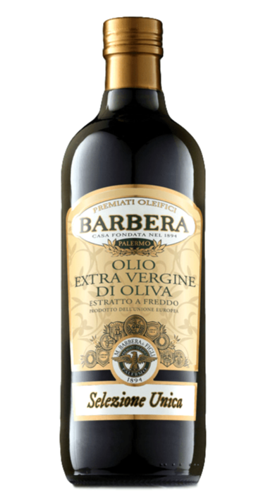 Extra Virgin Olive Oil Unfiltered processed with Cold Extraction by Barbera - 33.8 fl oz - [Premium Italian Food at Home ]
