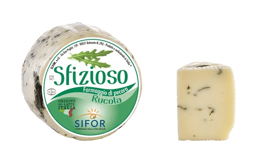 Primo Sale Sicilian Pecorino with Rucola - 14 oz - [Premium Italian Food at Home ]