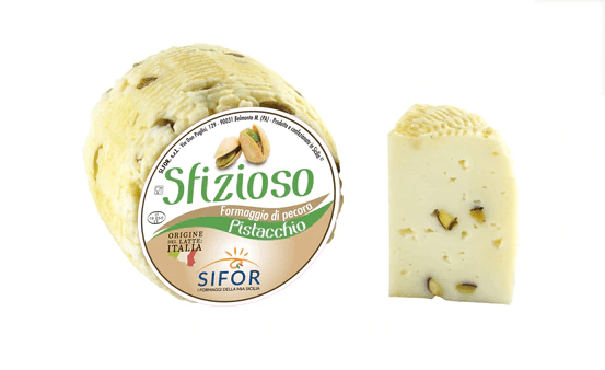Primo Sale Sicilian Pecorino with Pistachio - 14 oz - [Premium Italian Food at Home ]