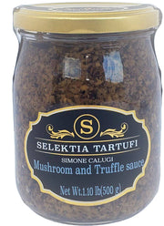 Mushroom and Truffle sauce by Selektia 1.1 lb - [Premium Italian Food at Home ]