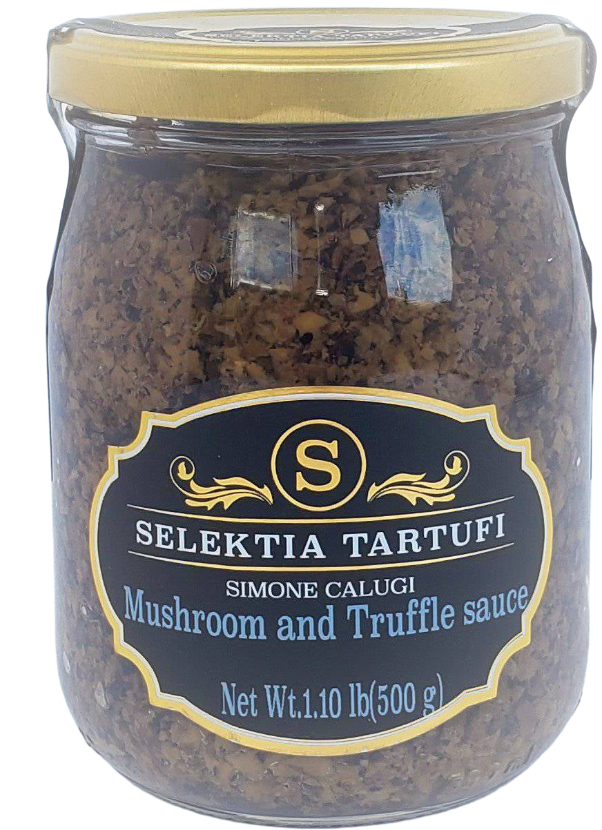Mushroom and Truffle sauce by Selektia 1.1 lb - [Premium Italian Food at Home ]