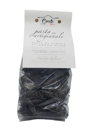 Pastificio Conte Artisanal Capellini Squid Ink Pasta 100% Durum Wheat Pasta - 500gr